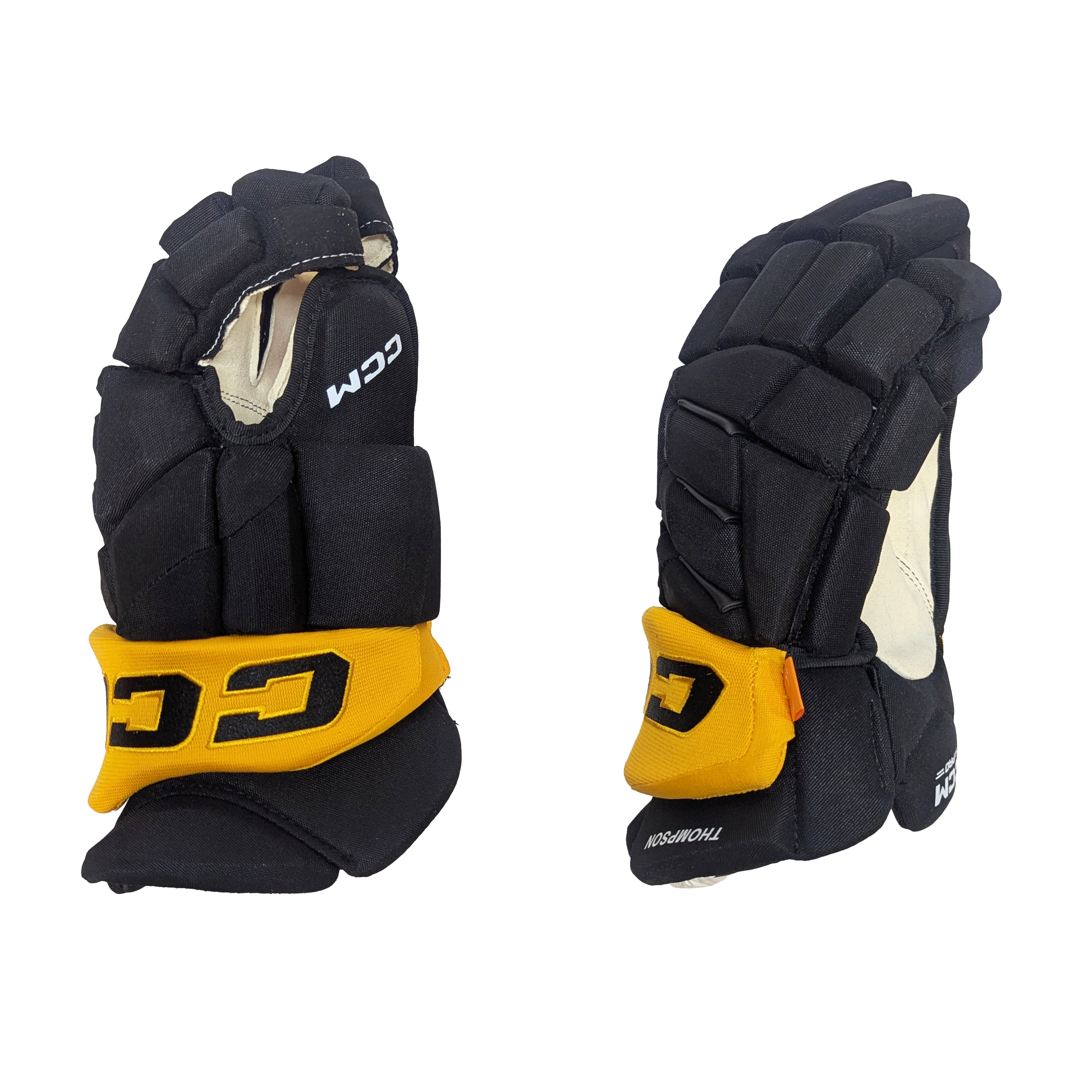 CCM HGJS - 2024 NHL All-Star Game Glove - Tage Thompson (Black/Yellow)